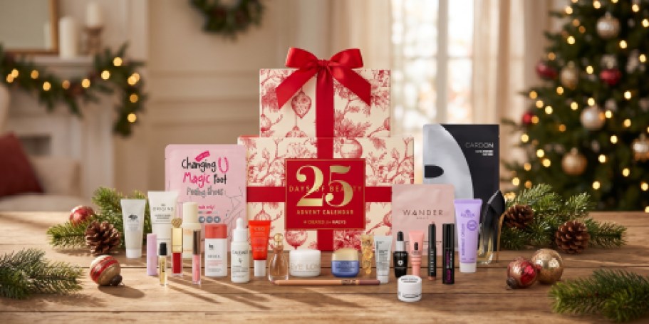 Macy’s Beauty Advent Calendar Just $84 Shipped ($350 Value!)