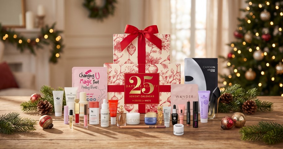 Macy’s Beauty Advent Calendar Just $84 Shipped ($350 Value!)