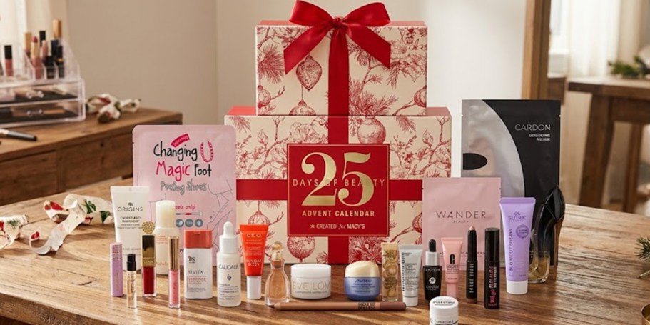 Macy’s Beauty Advent Calendar Only $84 Shipped ($350 Value!)