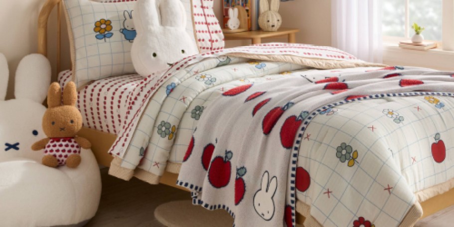 NEW Miffy by Pillowfort Collection at Target | Cute Bedding & Decor from $10!
