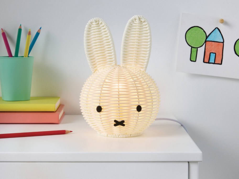 miffy bunny head night light