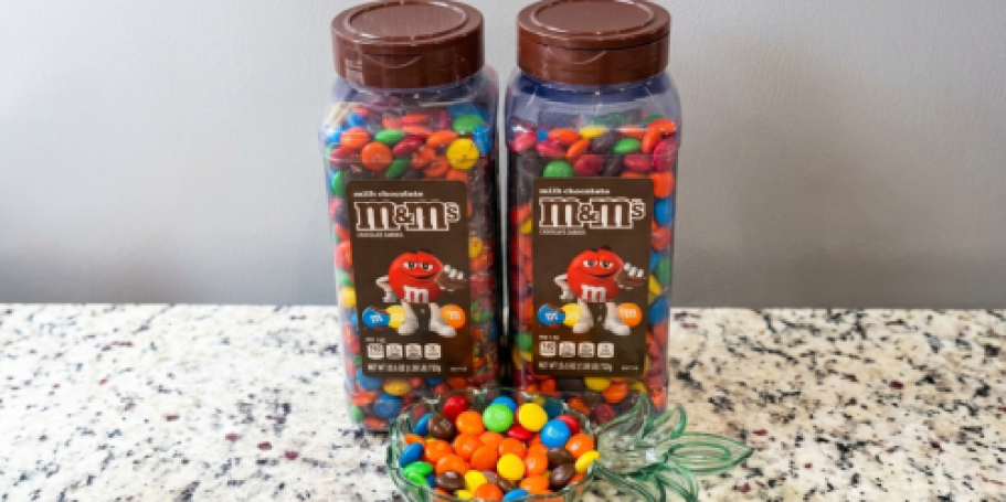 Get TWO M&M’s 25oz Jars for Only $12 Shipped on Amazon