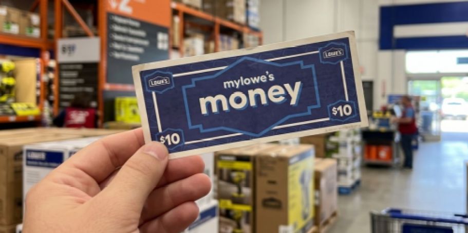 $10 in FREE MyLowe’s Money (Just Download the App!)