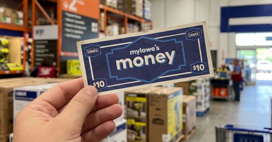 $10 In FREE MyLowe’s Money (Just Download the App!)