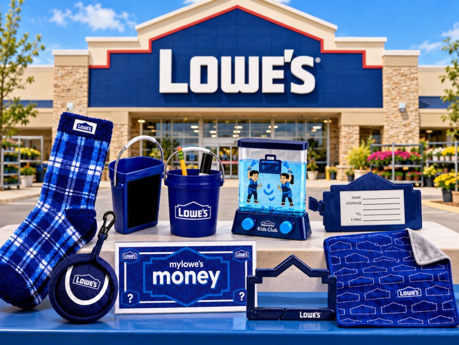 FREE MyLowe’s Rewards Cash, Mini Bucket Magnet + MORE Freebies on 10/10 & 10/11