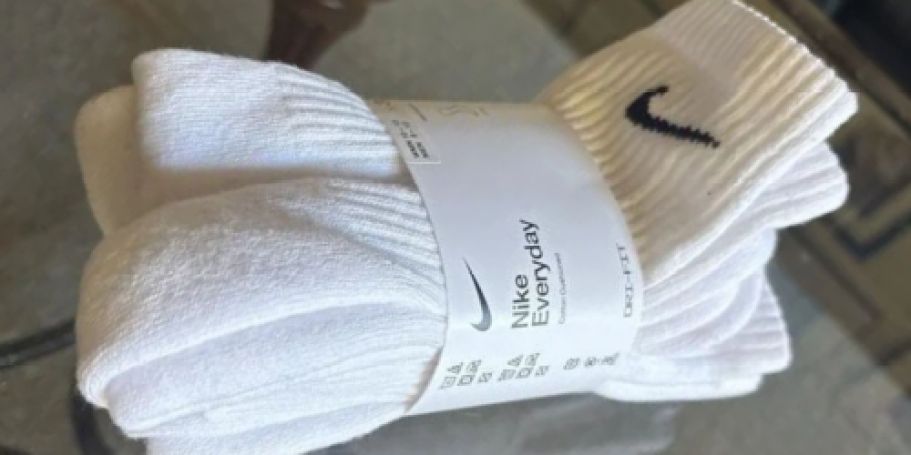 WOW! Up to 75% Off Nike Socks Multipacks on Kohls.com