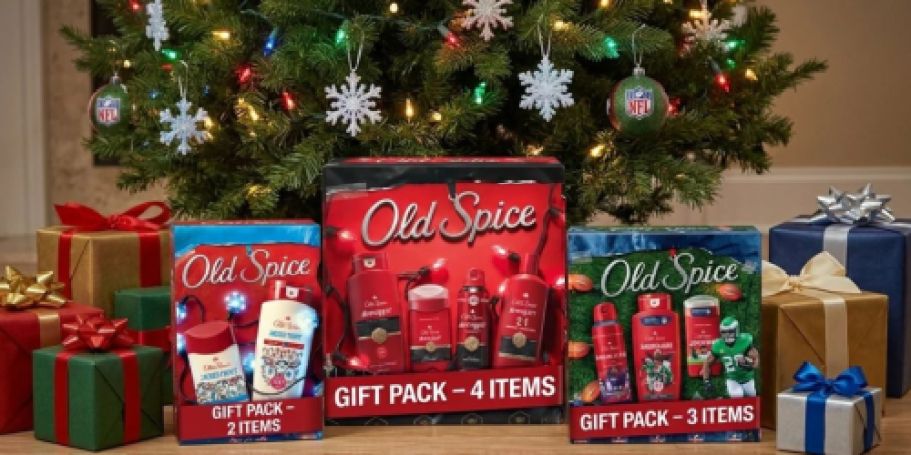 Old Spice Holiday Gift Sets from $9 After Walmart Cash