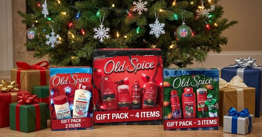 Old Spice Holiday Gift Sets from $9 After Walmart Cash