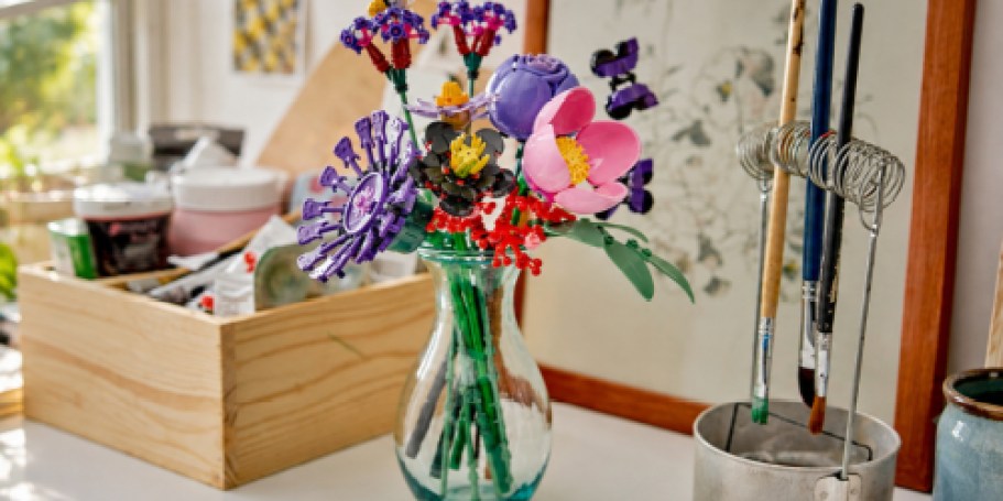 LEGO Olivia Rodrigo Flower Bouquet Only $32 After Walmart Cash (Reg. $50)