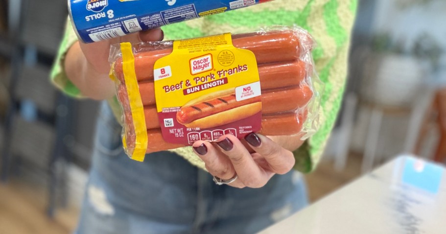 Buy 1, Get 1 FREE Oscar Mayer Hot Dogs After Walmart Cash