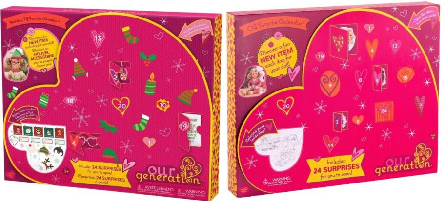 two our generation advent calendars