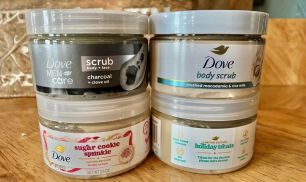 Dove Exfoliating Mini Body Scrub 4-Pack Only $10.54 Shipped on Amazon