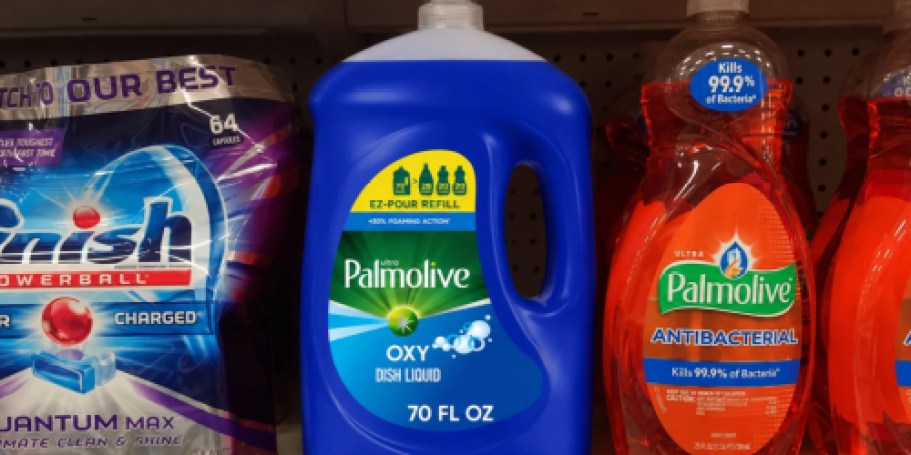Stock Up! HUGE 70oz Palmolive Dish Soap Only $4.98 After Walmart Cash