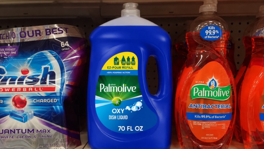 Stock Up! HUGE 70oz Palmolive Dish Soap Only $4.98 After Cash Back at Walmart