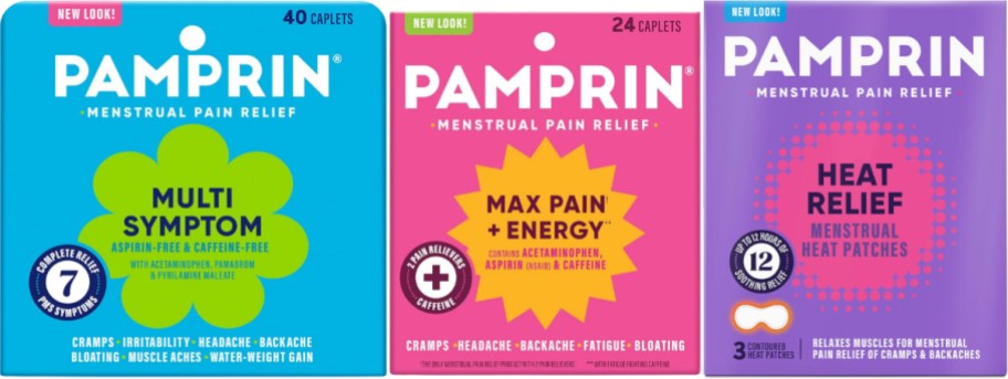 pain relief caplets and patches