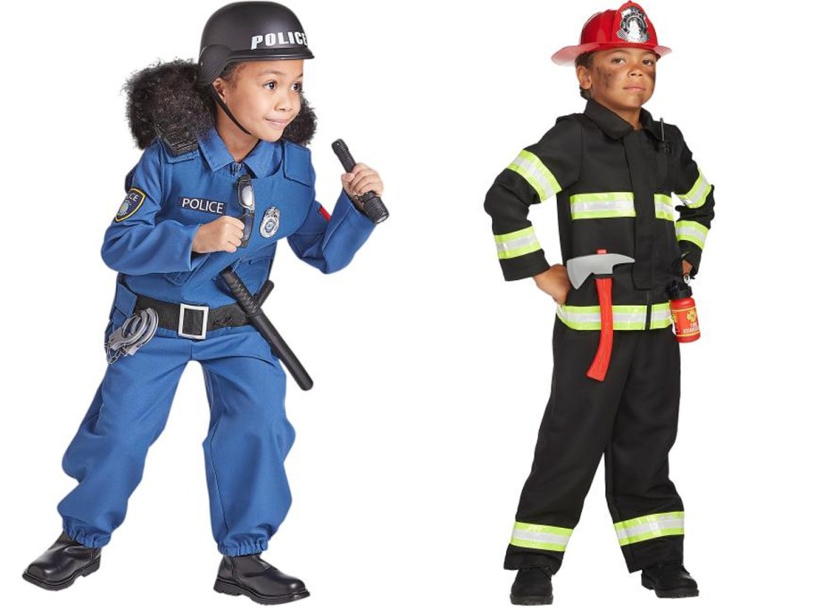 police and firefighter costumes 