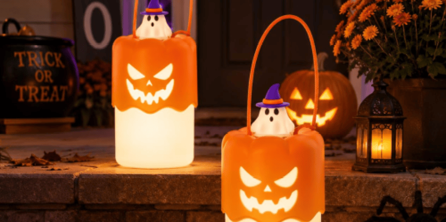 TWO Pumpkin Lanterns Just $9.99 on Amazon (Reg. $29)