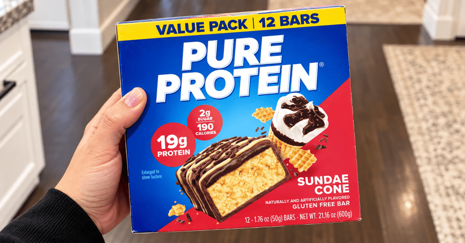 Pure Protein Bars 12-Count Only $7.85 Shipped for Prime Members
