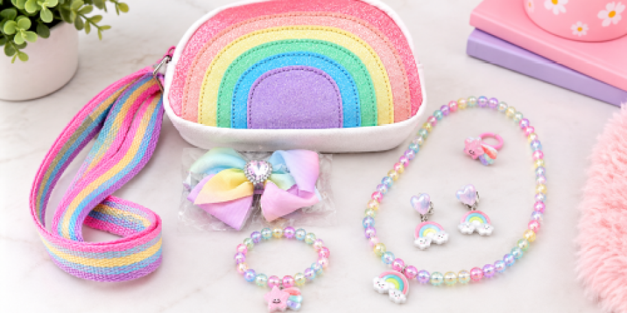 Rainbow Purse & Jewelry Playset Just $7.79 on Amazon (Reg. $13)