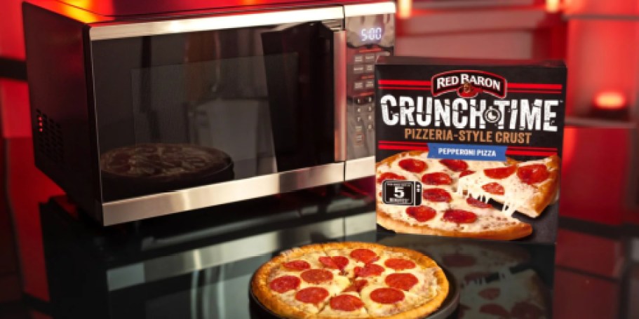 Hurry! FREE Red Baron Crunchtime Pizza for The First 10,000!