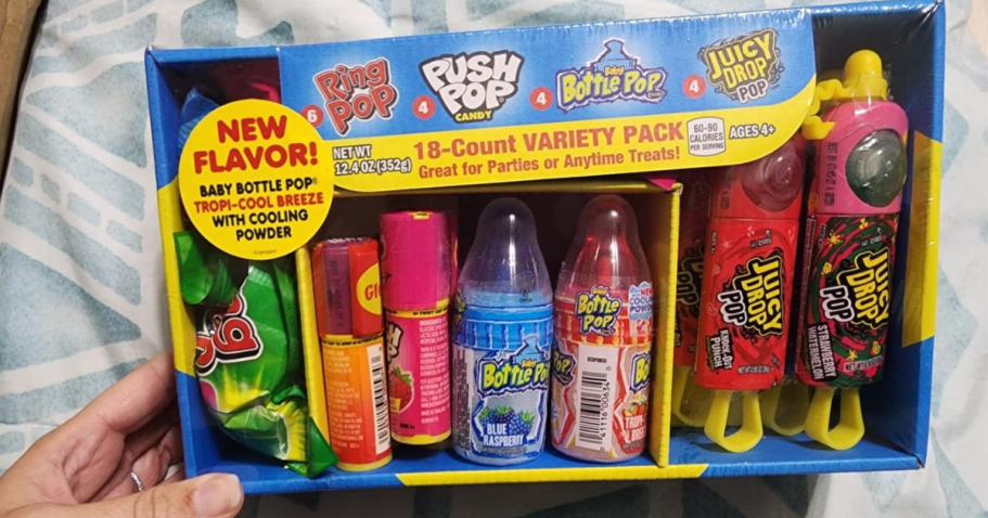 Ring Pop 18-Count Variety Pack Just $14.55 Shipped (Easy Stocking Stuffers!)