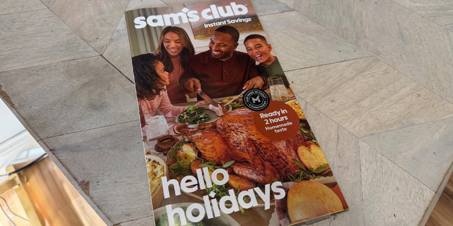 New Sam’s Club’s Instant Savings Deals Start 10/28 | Save on Fall Groceries, Matching Family PJs, & More!