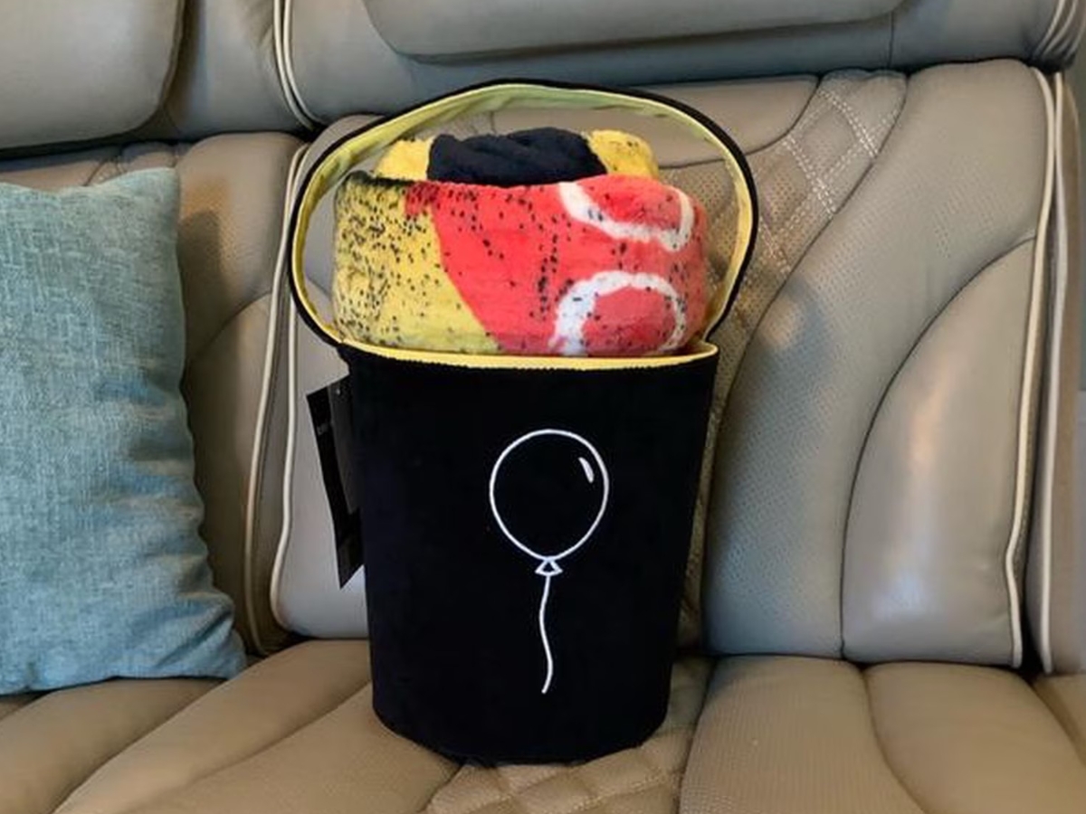 Scary Movie Blanket & Bucket Set Just $24.98 on SamsClub.com