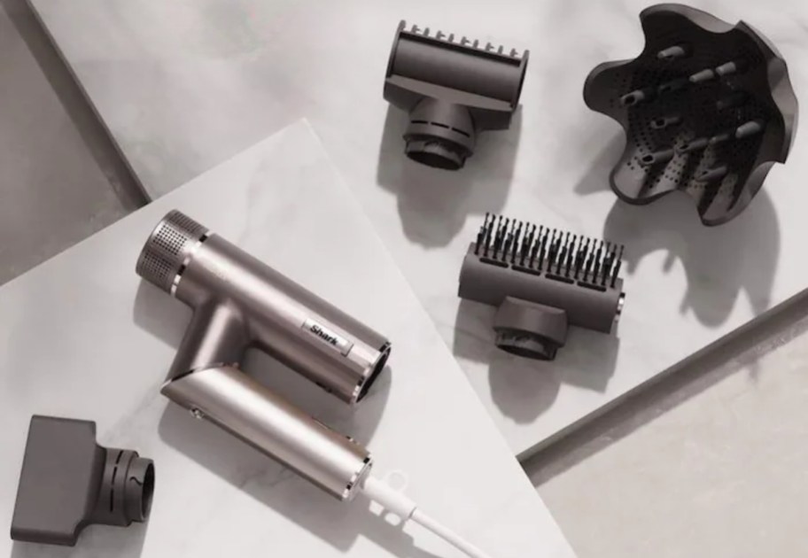 speedflex hair styler with attachments