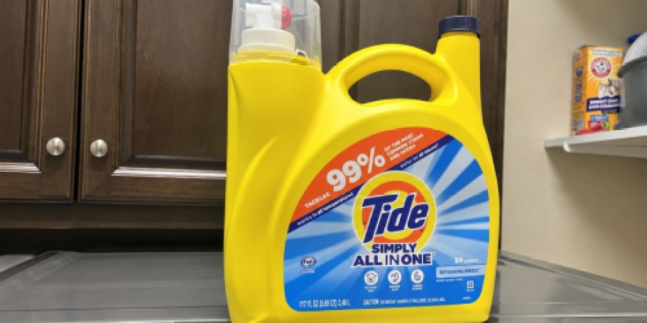 HOT Lowe’s Laundry Sale | Huge Detergent Bottles from $6.47