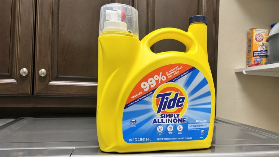 HOT Lowe’s Laundry Sale | Huge Detergent Bottles from $6.47