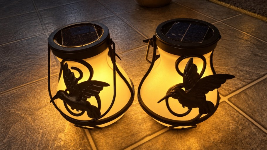 TWO Hummingbird Solar Lanterns Just $9.90 on Amazon