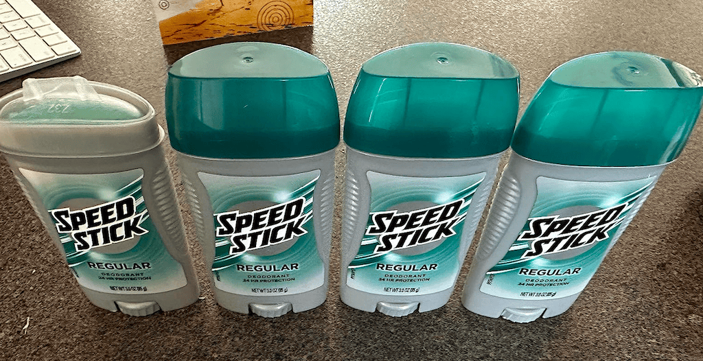 Speed stick deodorants 