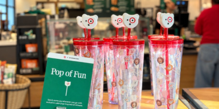 This Starbucks Cake Pop Drinkware Collection at Target Is Almost Too Sweet!
