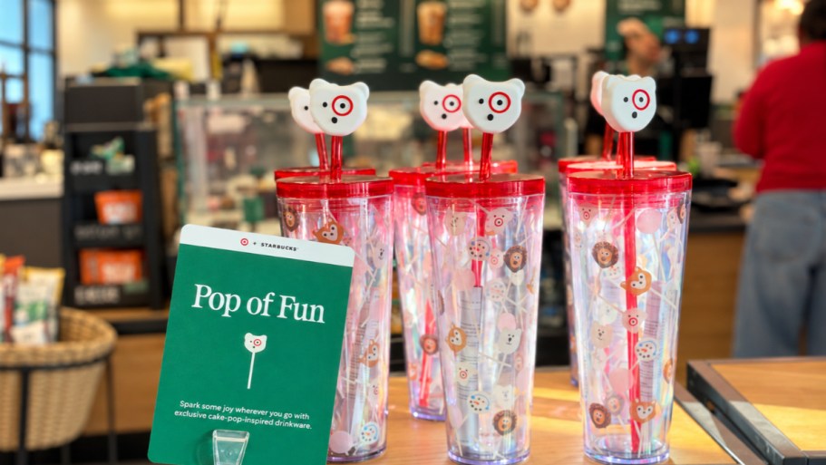 This Starbucks Cake Pop Drinkware Collection at Target Is Almost Too Sweet!