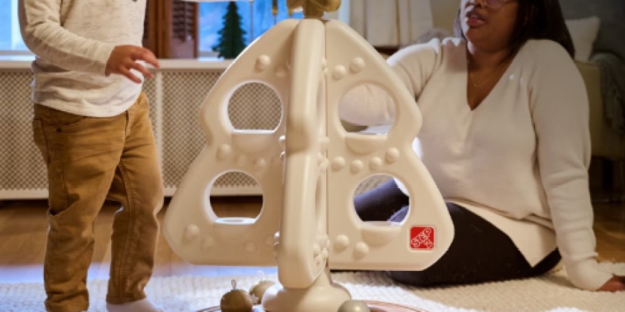 Limited-Edition Step2 My First Christmas Tree in White Available on Walmart.com
