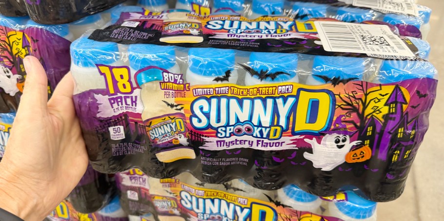 SUNNYD SpookyD Mystery Flavor Shelf-Stable Juice Drink