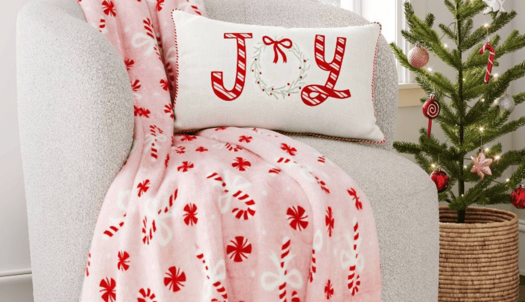Target Christmas blanket 