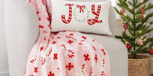 NEW Target Christmas Throw Blankets Only $10!