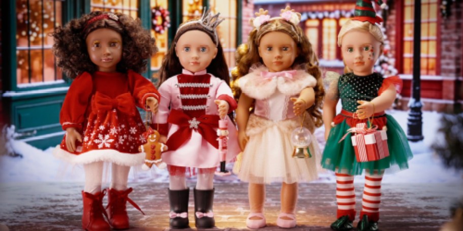 Target Just Dropped NEW Holiday Our Generation Dolls & They’re On Sale!