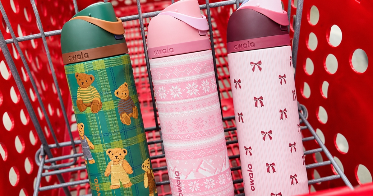 Owala Dropped the Cutest New Water Bottles at Target (Will Sell Out!)
