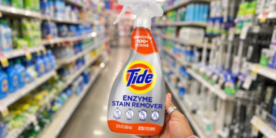 FREE Tide Enzyme Stain Remover Spray at Walmart After Fetch Rewards ($7 Value!)