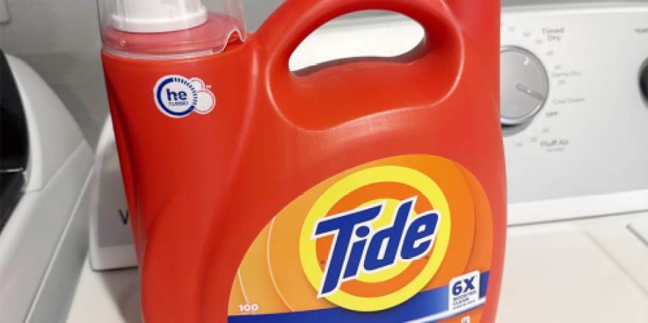 Up to 50% Off Tide Detergents on Amazon After Rebate
