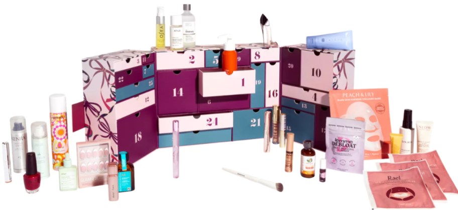 contents of the 2026 ulta beauty advent calendar