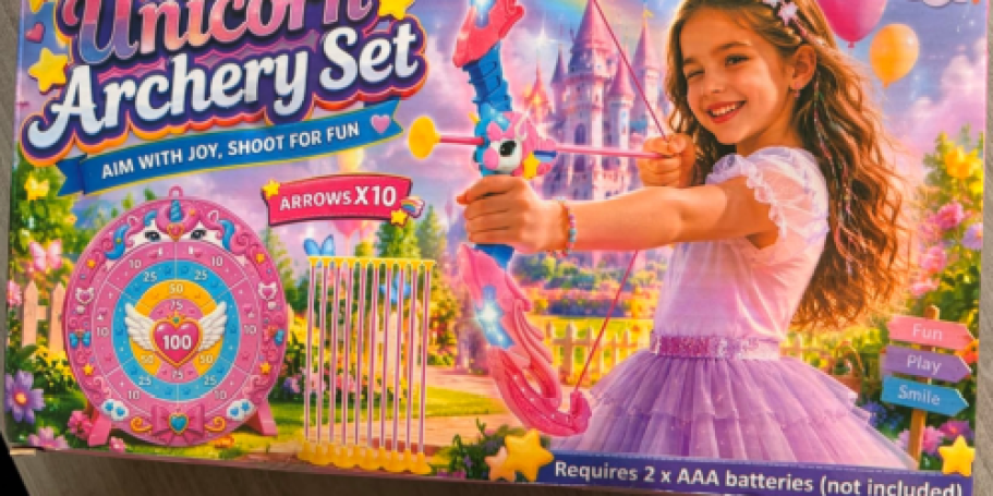 Unicorn Bow & Arrow Toy Just $12.49 on Amazon (Reg. $25)