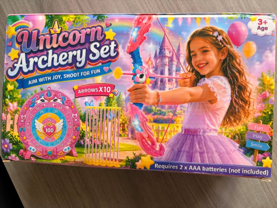 Unicorn Bow & Arrow Toy Just $12.49 on Amazon (Reg. $25)