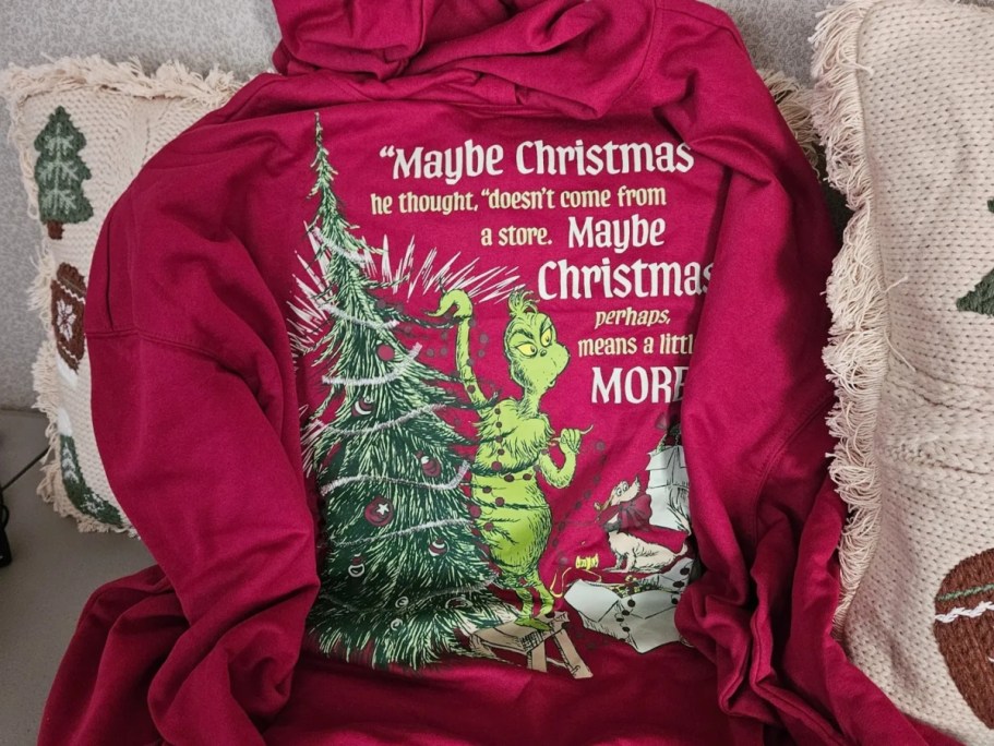 Grinch Hoodies from $16.98 at Walmart (Includes Plus Sizes!)