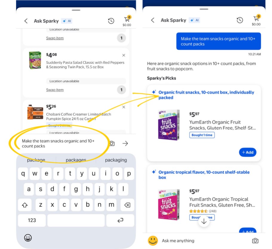 screenshot of AI prompt