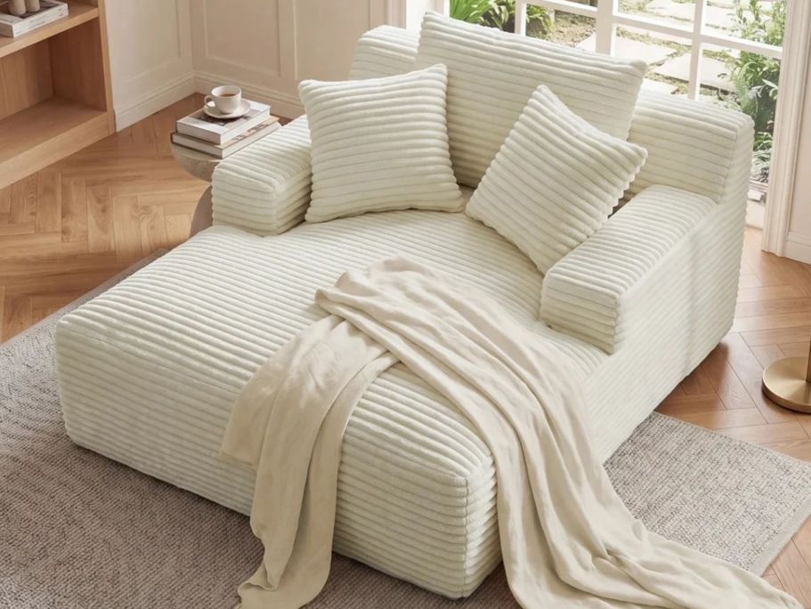 Oversized Chaise Lounge Chair Just $239.99 Shipped on Wayfair &ndash; Today Only!