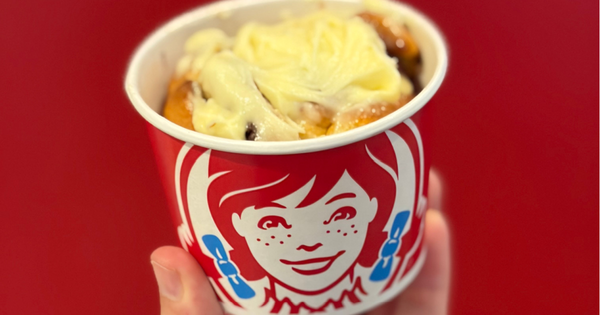 Wendy’s Cinnabon Pull-Apart Just 99¢ w/ ANY Purchase (Today Only)
