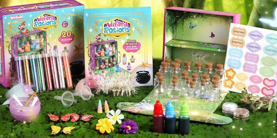 Kids Fairy Potion Kit Only $11 on Amazon | Includes Display Case & Accessories!